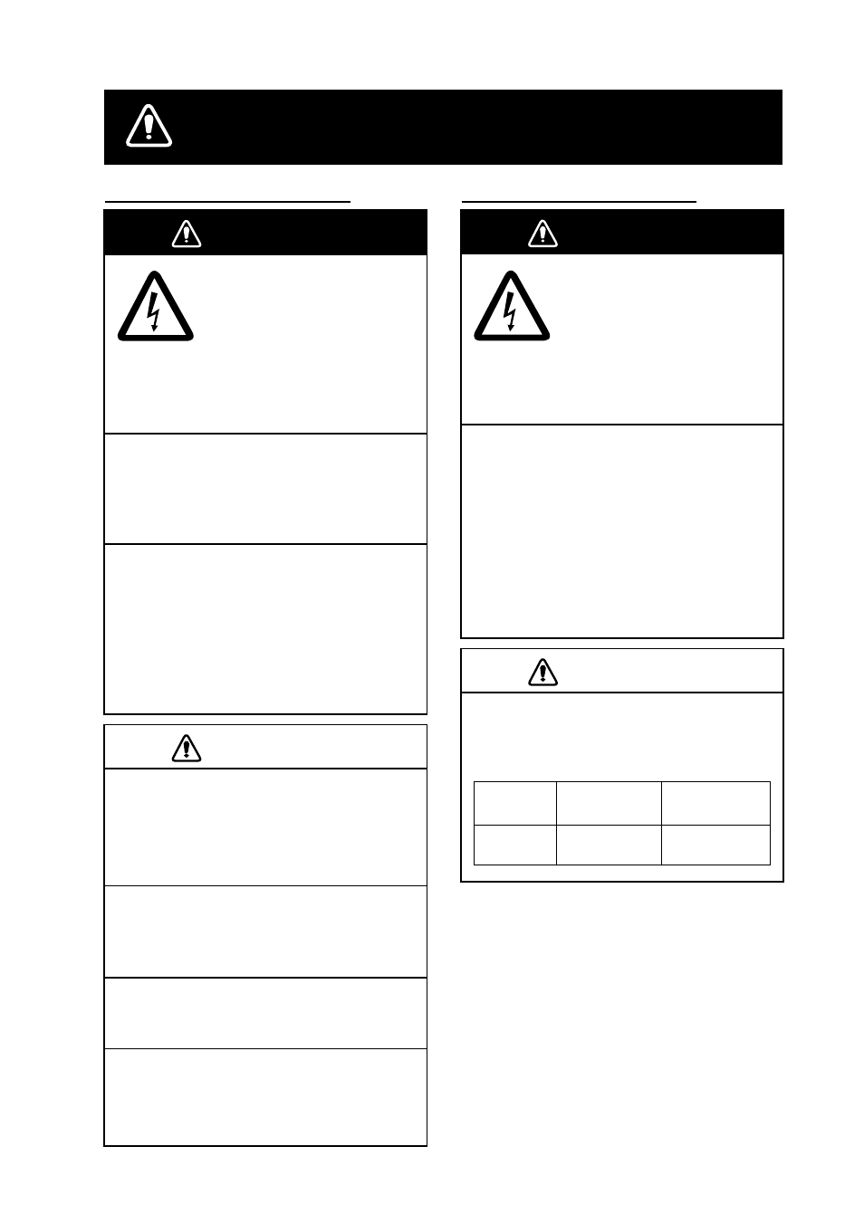 Safety instructions, Warning, Caution | Furuno PP-505 User Manual | Page 2 / 20