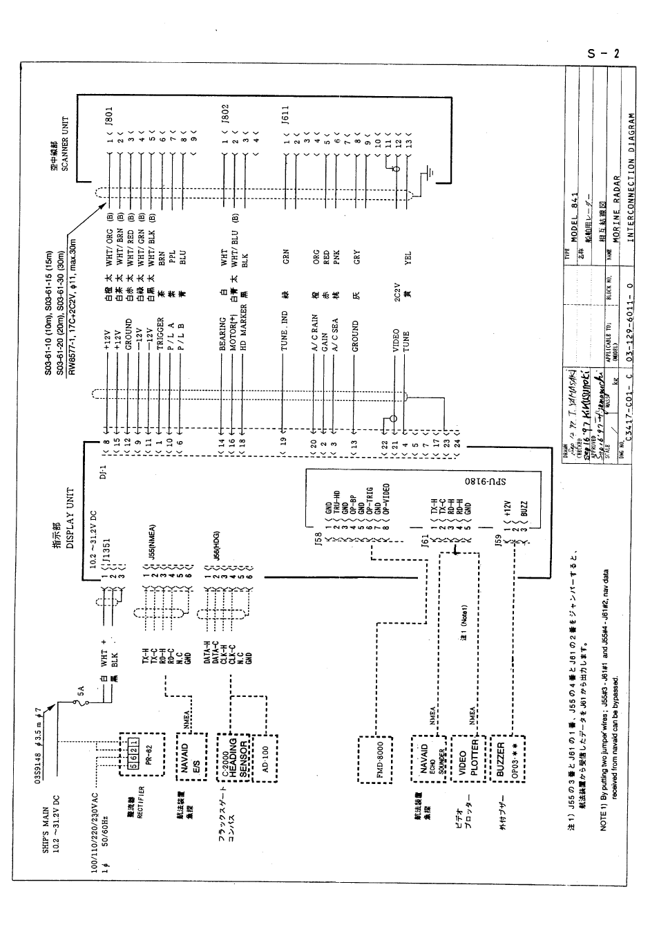 Furuno 841 User Manual | Page 60 / 64