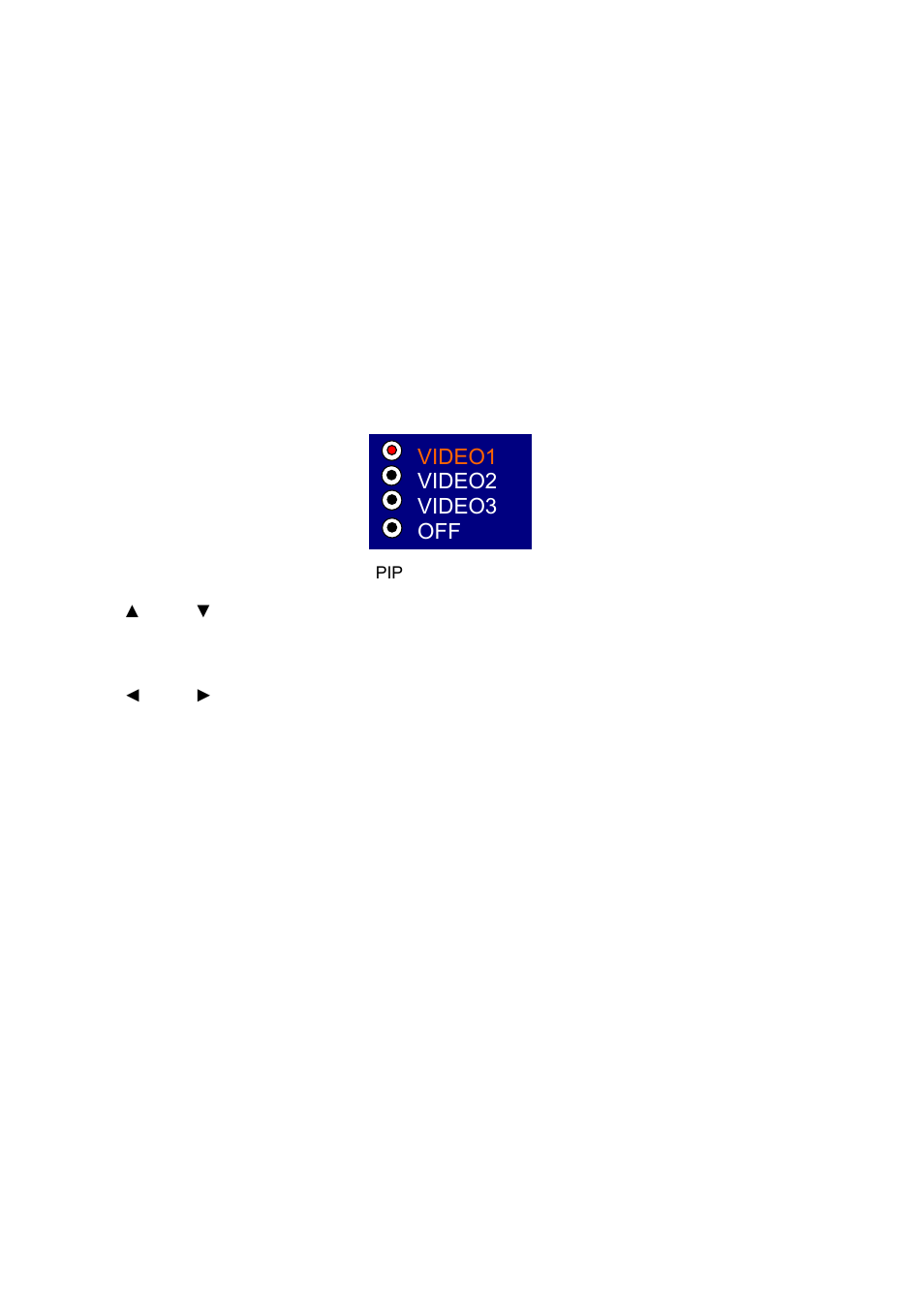 4 pip ウィンドウの選択 | Furuno MU-17OC User Manual | Page 40 / 65