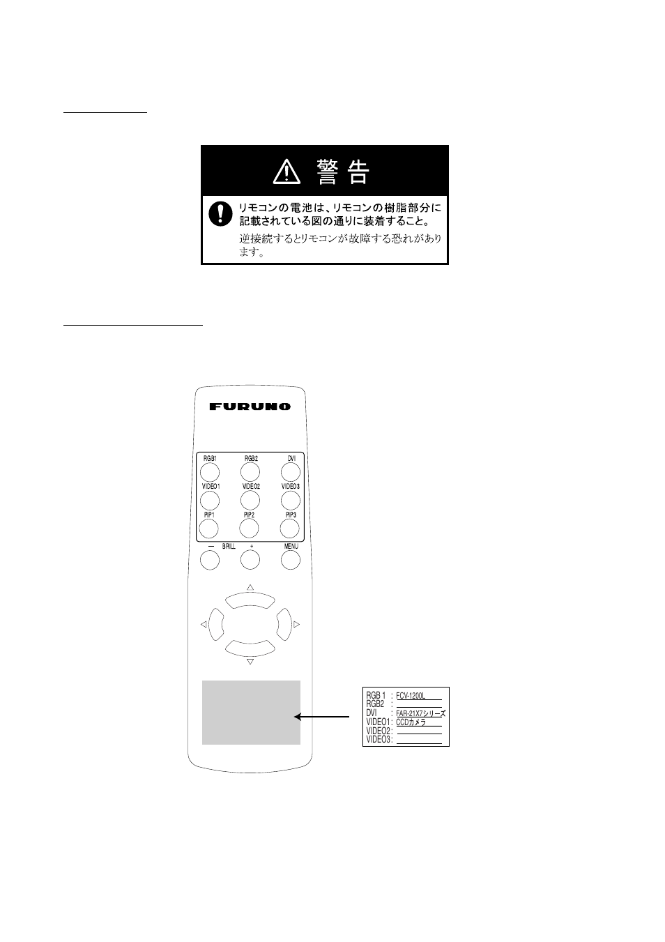 2 リモコン | Furuno MU-17OC User Manual | Page 54 / 65