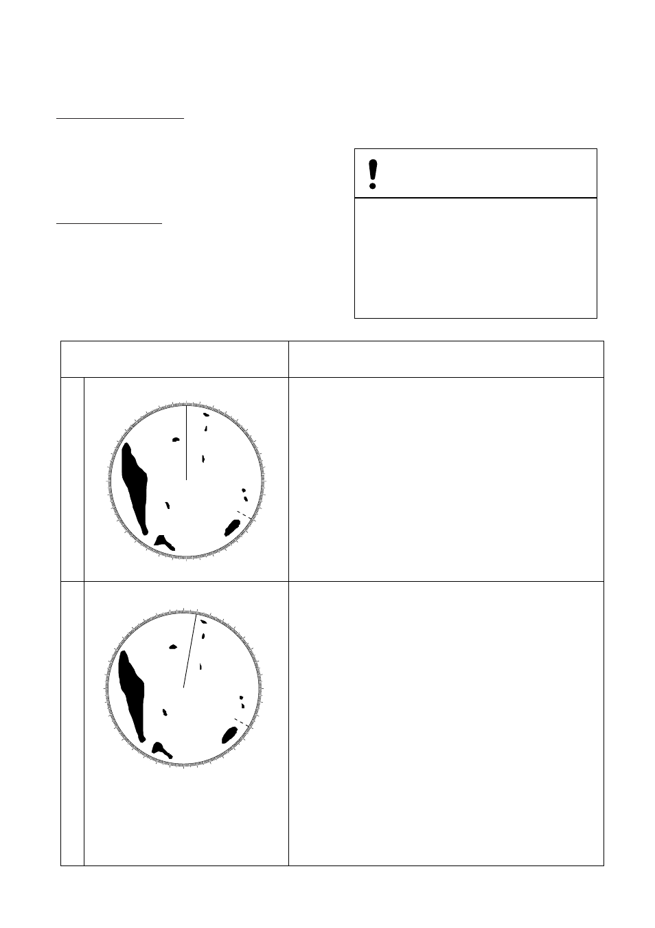 4 presentation mode, Loss of gyro signal | Furuno FR-8111 User Manual | Page 21 / 69