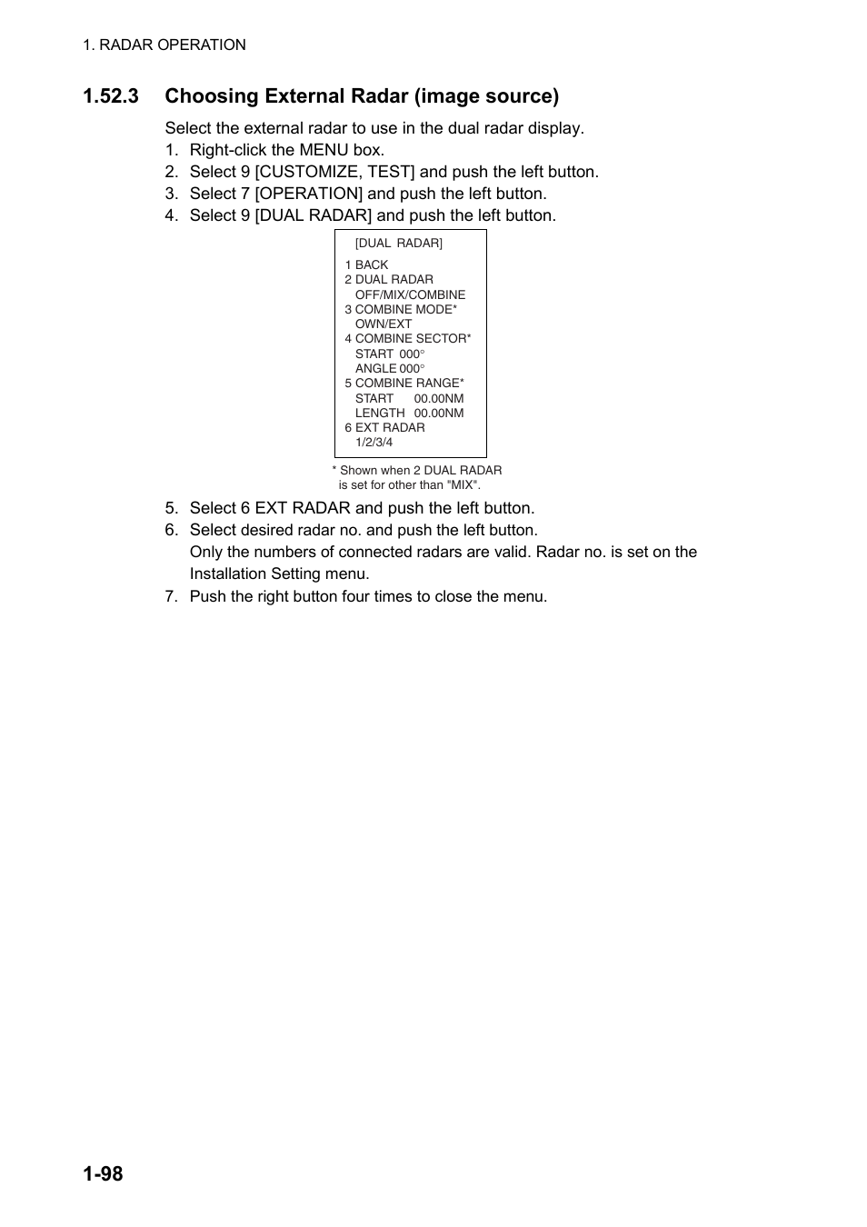 Furuno BB FAR28x7 User Manual | Page 124 / 305