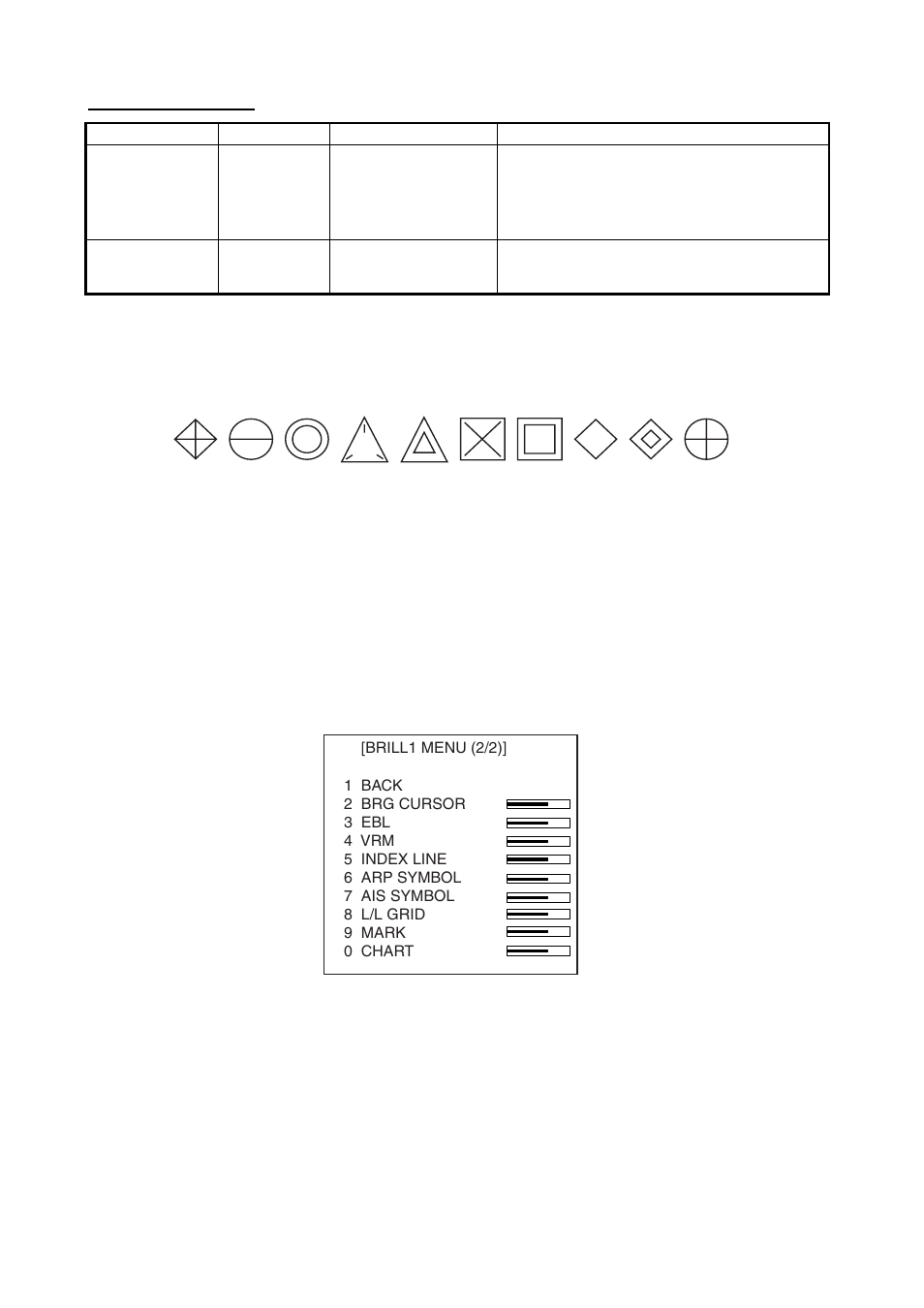 2 choosing arp symbol (b, c and w types), 3 arp symbol brilliance | Furuno BB FAR28x7 User Manual | Page 142 / 305