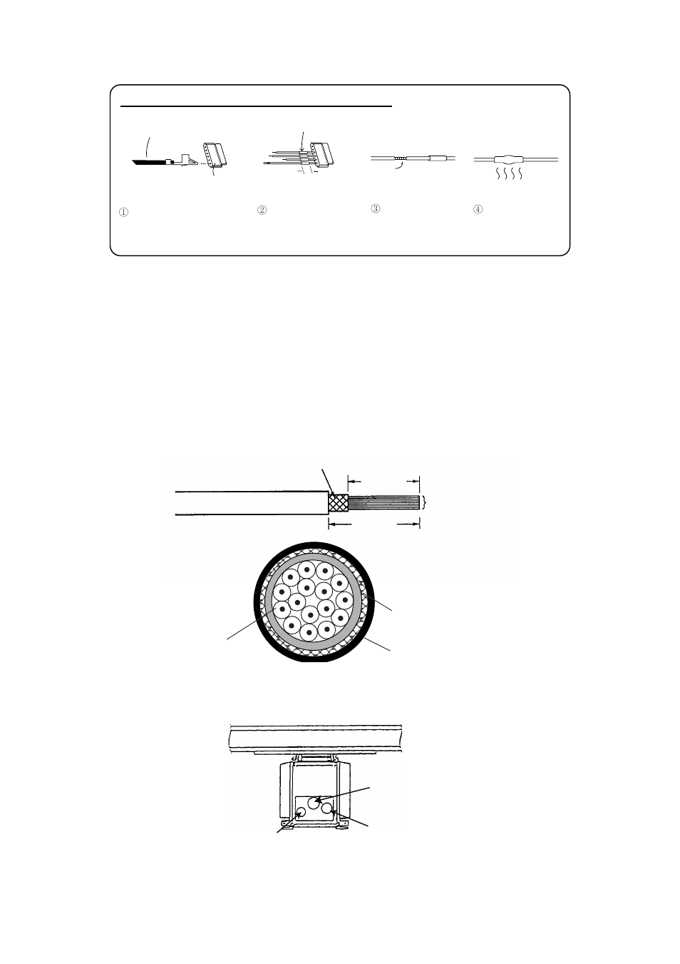 2 scanner unit, How to attach nh connector, Figure 2-6 how to attach nh connector | Figure 2-8 scanner unit, bow view | Furuno FR-2135S User Manual | Page 30 / 82