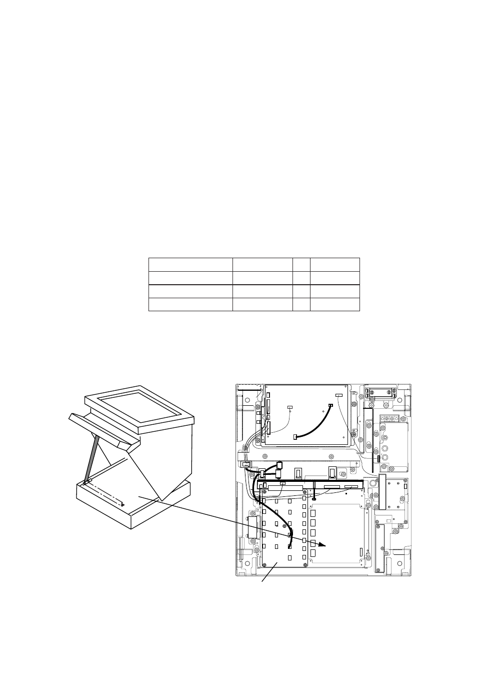 Installation of optional equipment, 1 gyro converter gc-8, Figure 4-1 display unit, inside view | Furuno FR-2135S User Manual | Page 45 / 82