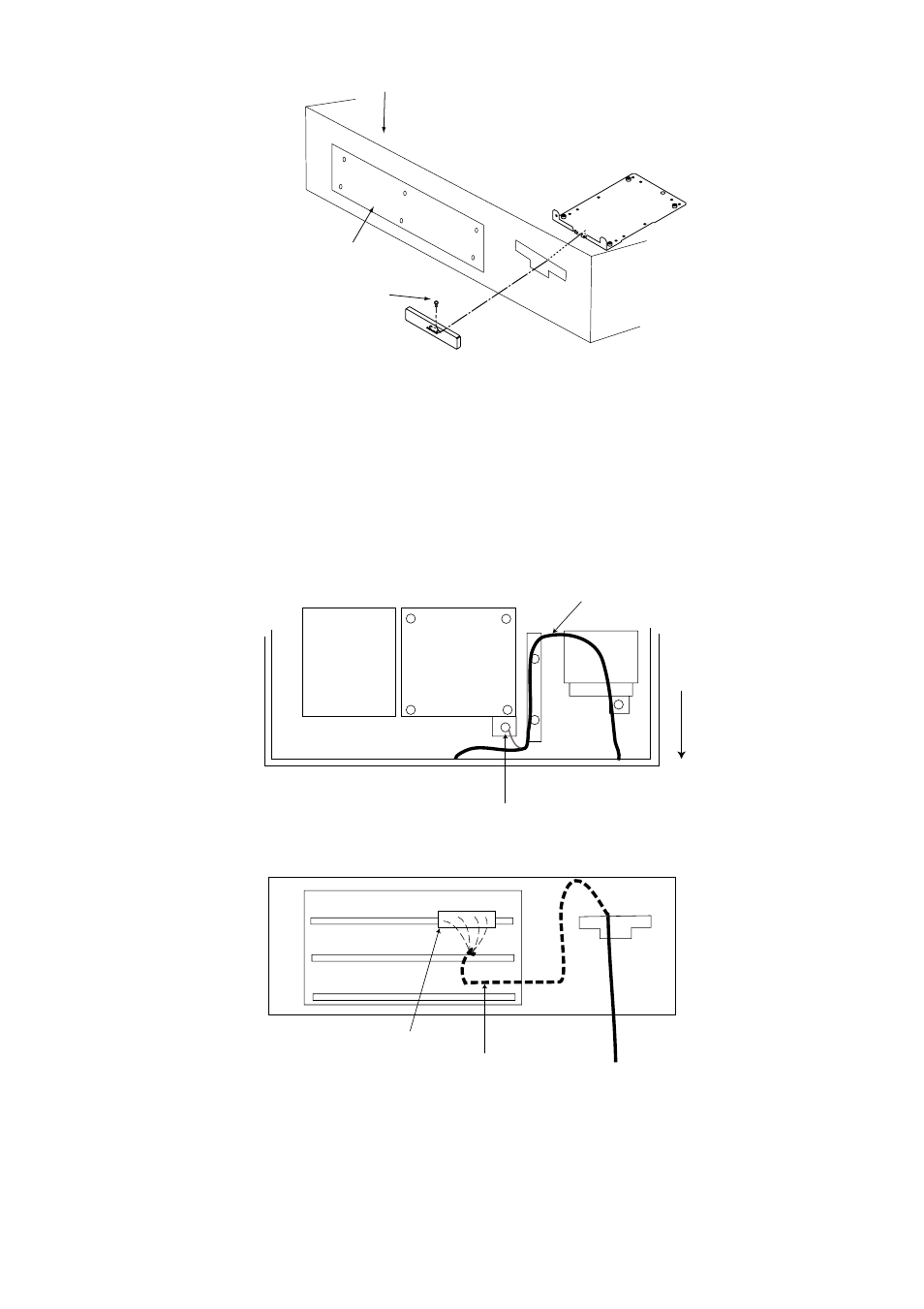 Figure 4-14 display pedestal, top view | Furuno FR-2135S User Manual | Page 57 / 82