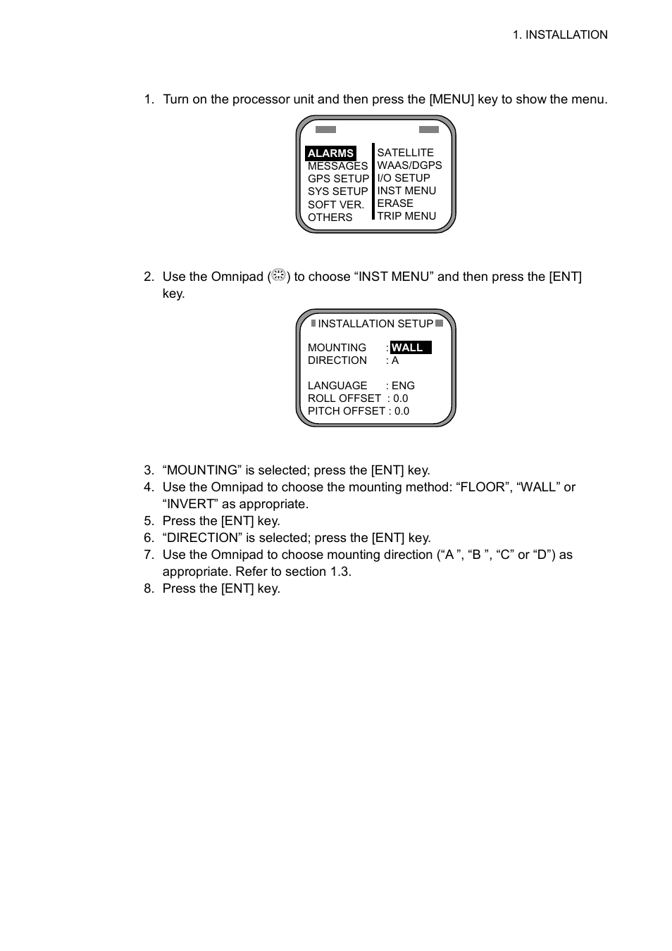 Furuno Sc 50 User Manual | Page 31 / 101