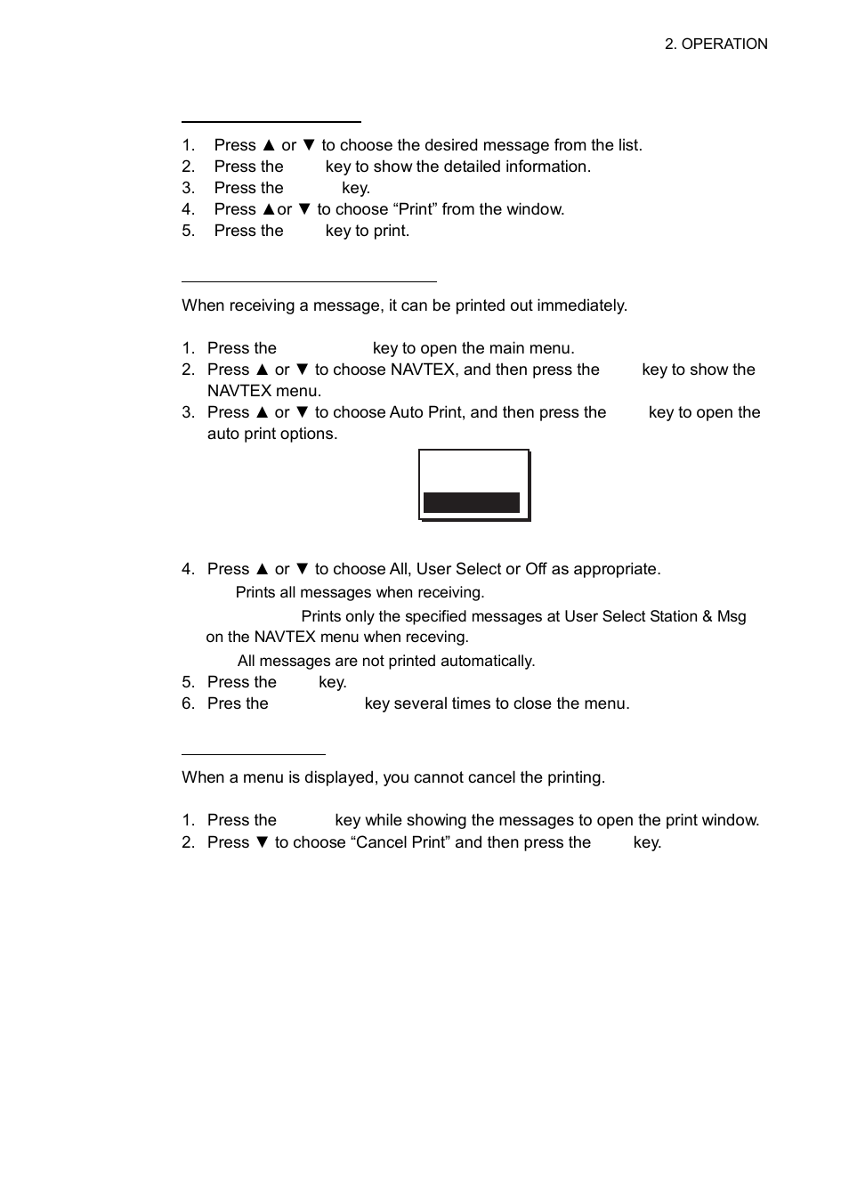 Furuno NX-700B User Manual | Page 31 / 89