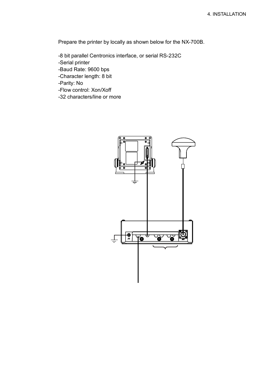 4 printer (nx-700b only), 5 wiring | Furuno NX-700B User Manual | Page 51 / 89