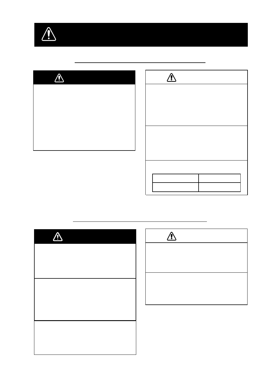 Safety instructions, Caution, Warning | Safety information for the operator, Safety information for the installer | Furuno PG-1000 User Manual | Page 3 / 23