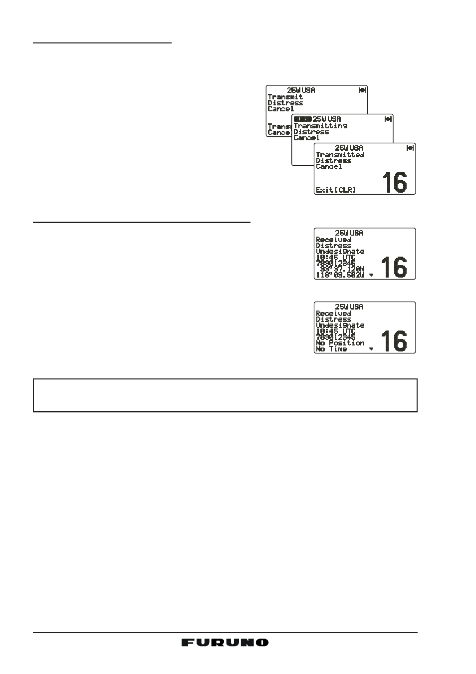 4 all ships call | Furuno FM-4000 User Manual | Page 38 / 84