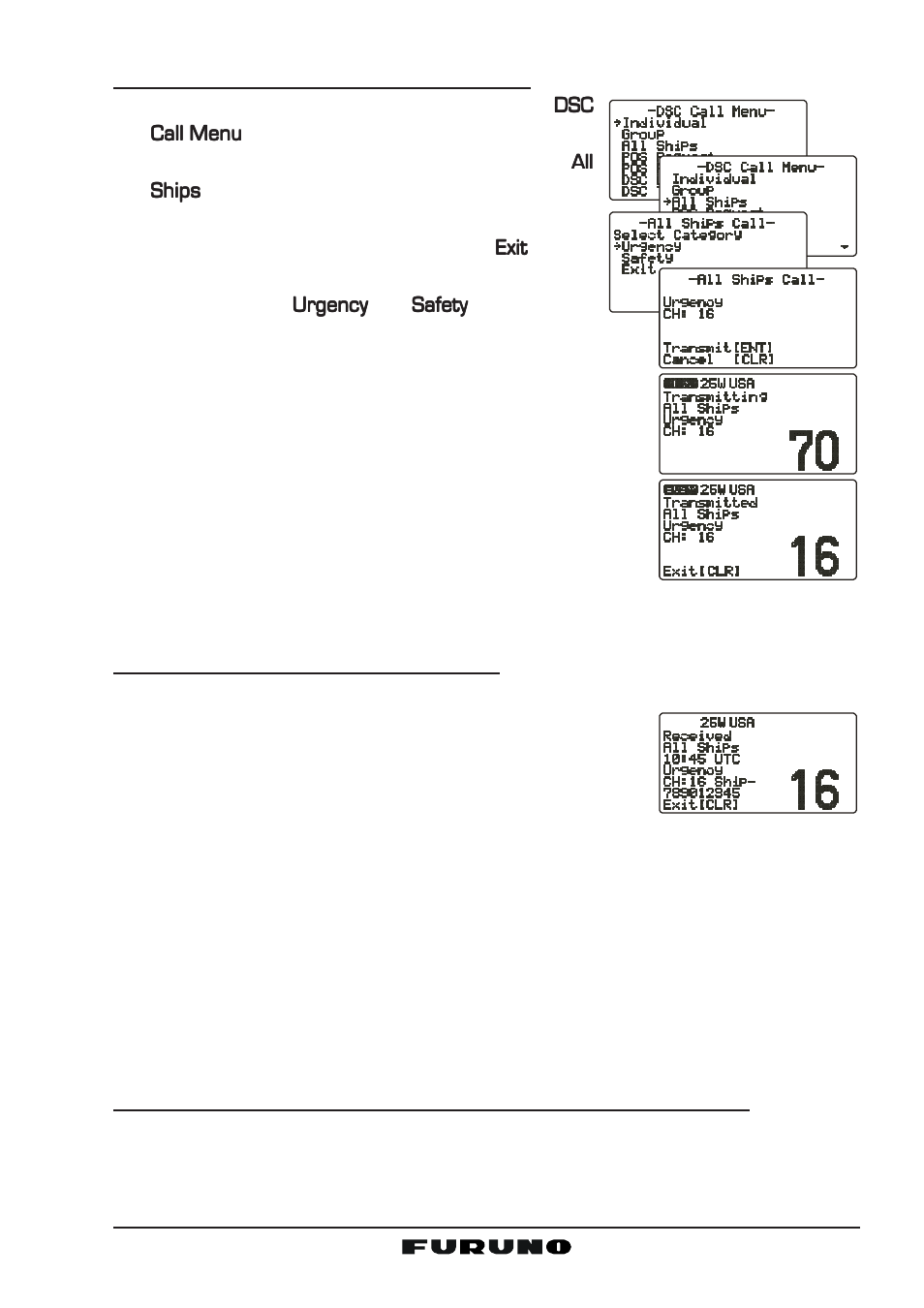 5 individual call | Furuno FM-4000 User Manual | Page 39 / 84