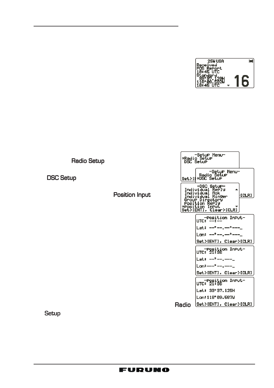 10 manual input of position ( lat/lon ) | Furuno FM-4000 User Manual | Page 55 / 84