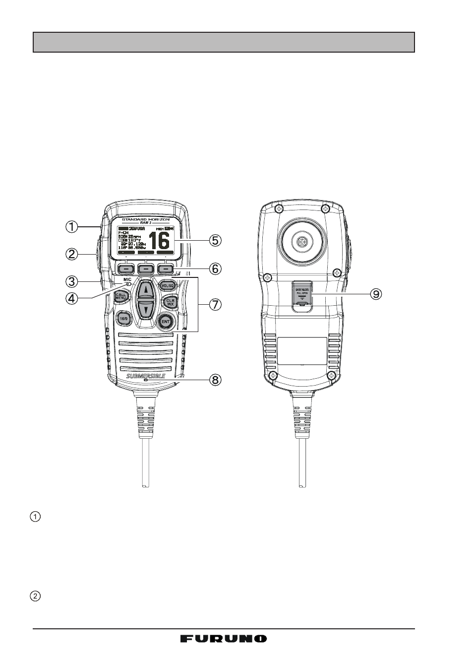 13 remote mic operation | Furuno FM-4000 User Manual | Page 68 / 84