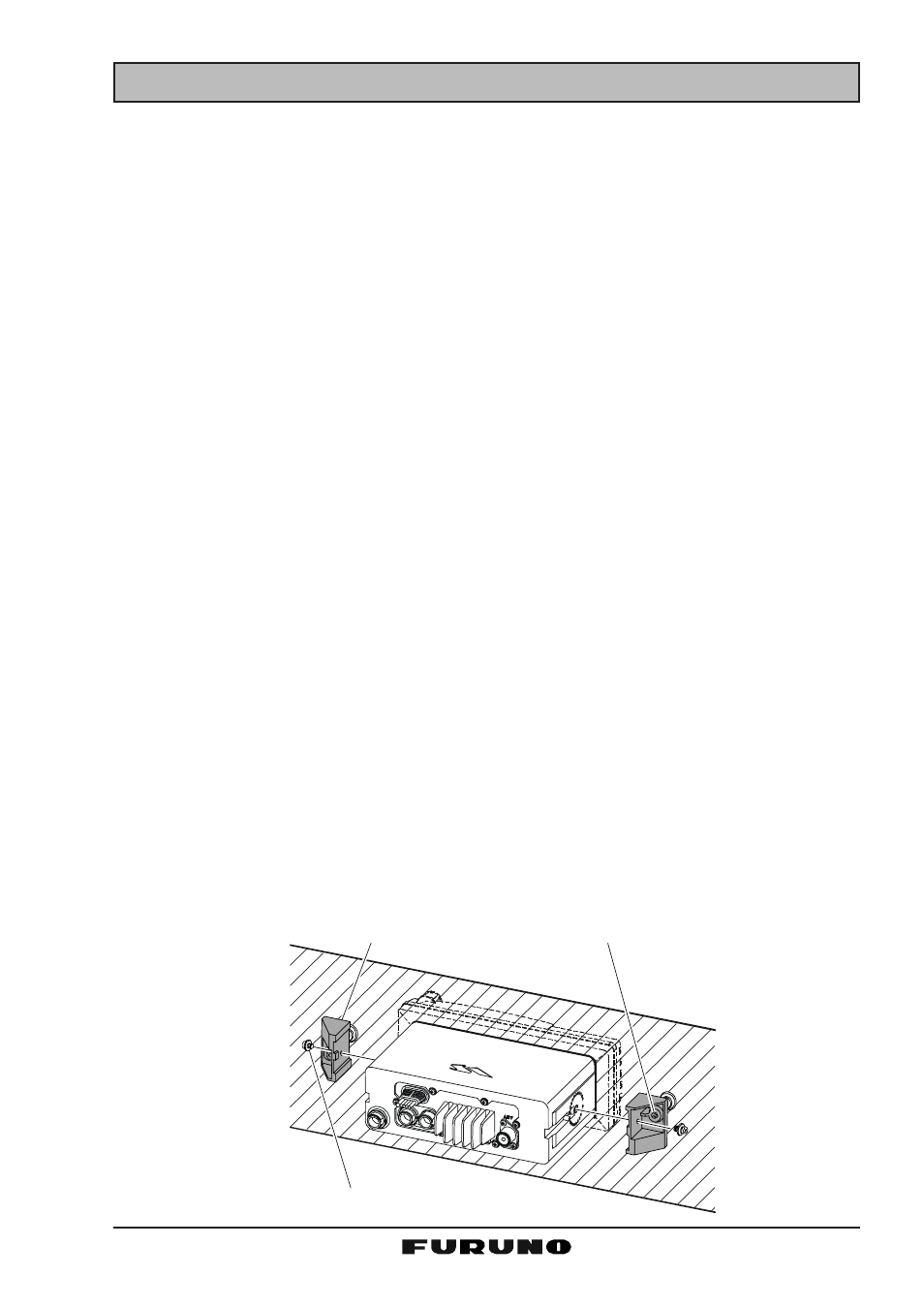 8 installation, 1 location, 2 optional mmb-84 flush mount installation | Furuno FM-4000 User Manual | Page 9 / 84