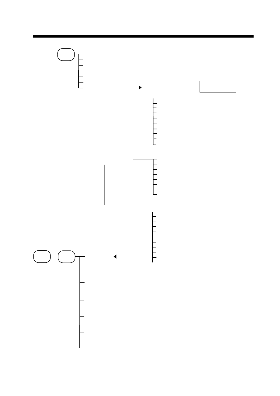 Menu tree | Furuno COLOR LCD SOUNDER FCV-600L User Manual | Page 6 / 34