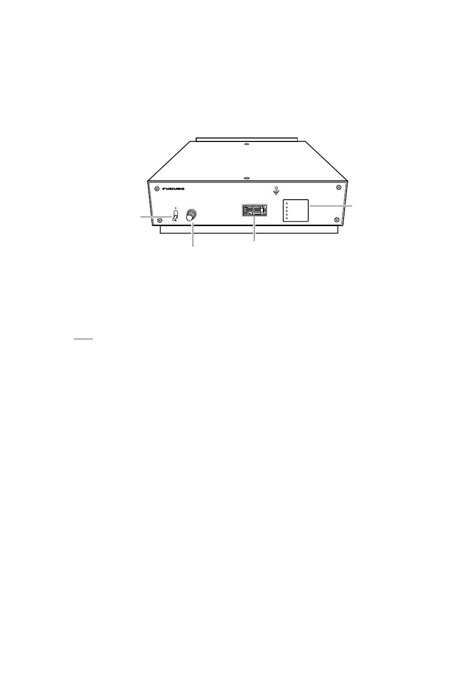 Overview, 1 control description, 1 front panel | Furuno IB-681 User Manual | Page 11 / 48