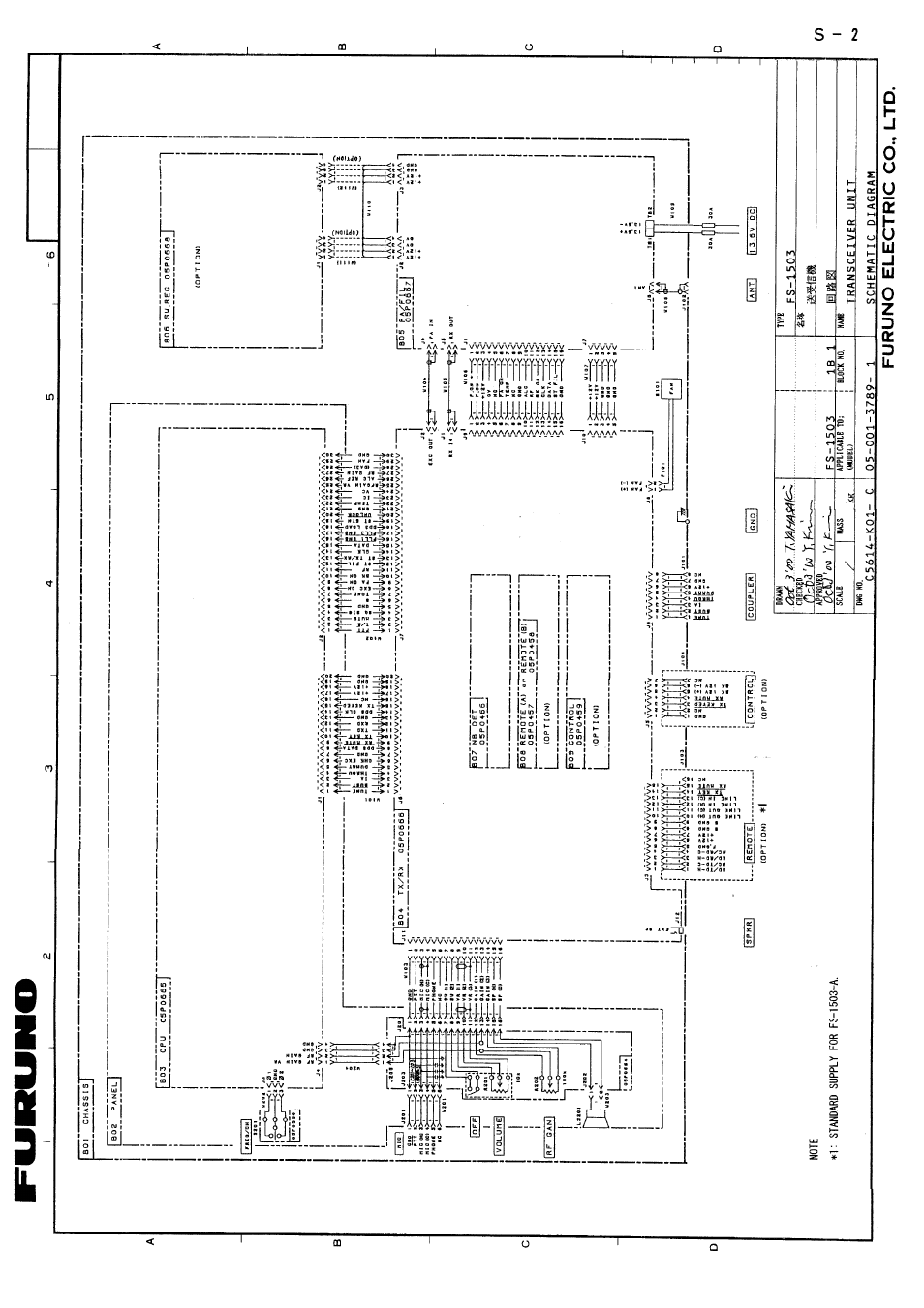 Furuno FS-1503 User Manual | Page 46 / 50