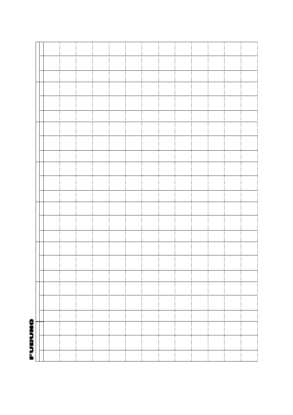 Ap-14 itu telex frequency table (3/4), Itu telex frequency table (3/4), Appendix | Furuno FS-5070 User Manual | Page 192 / 219