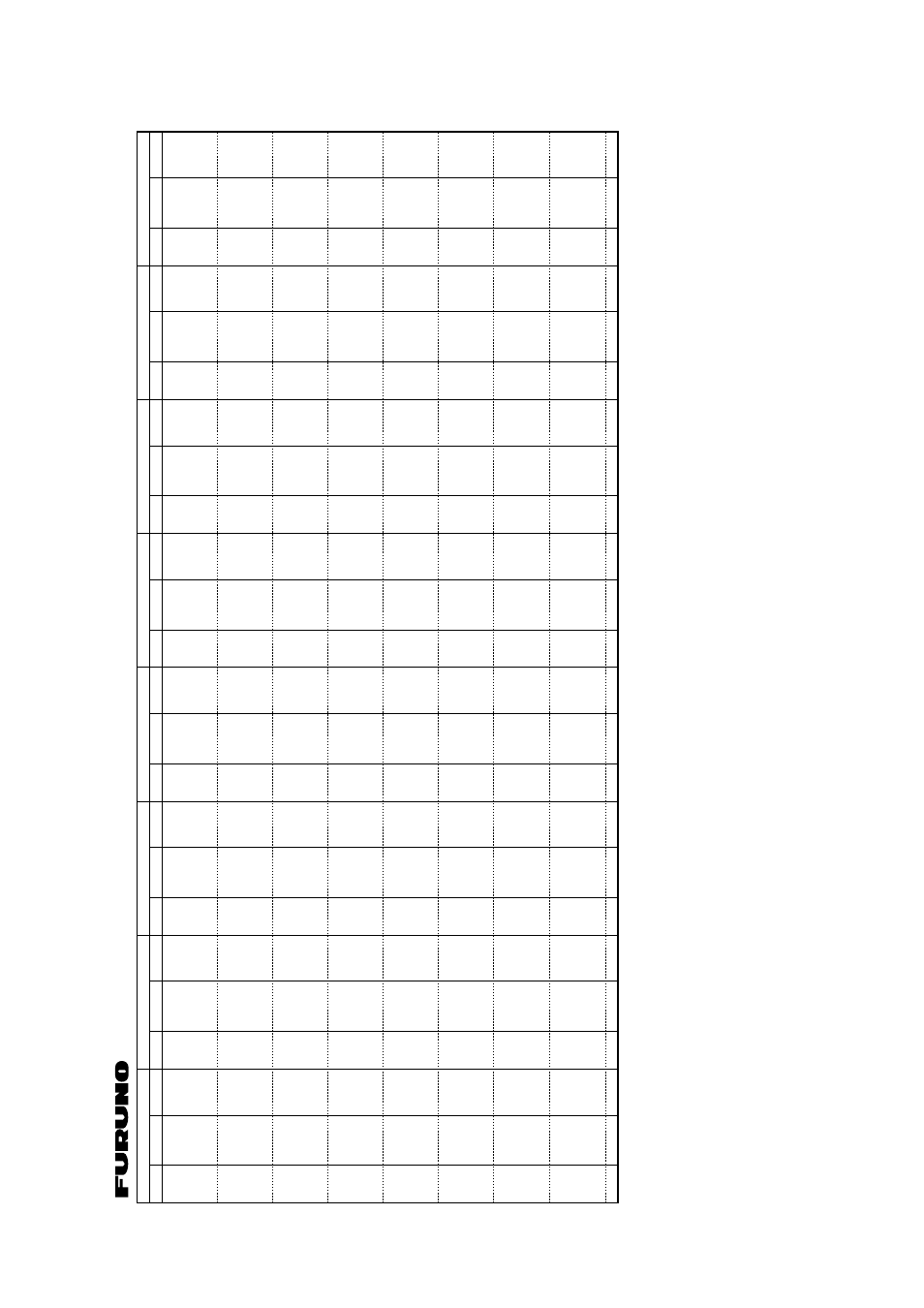 Ap-15 itu telex frequency table (4/4), Itu telex frequency table (4/4), Appendix | Furuno FS-5070 User Manual | Page 193 / 219