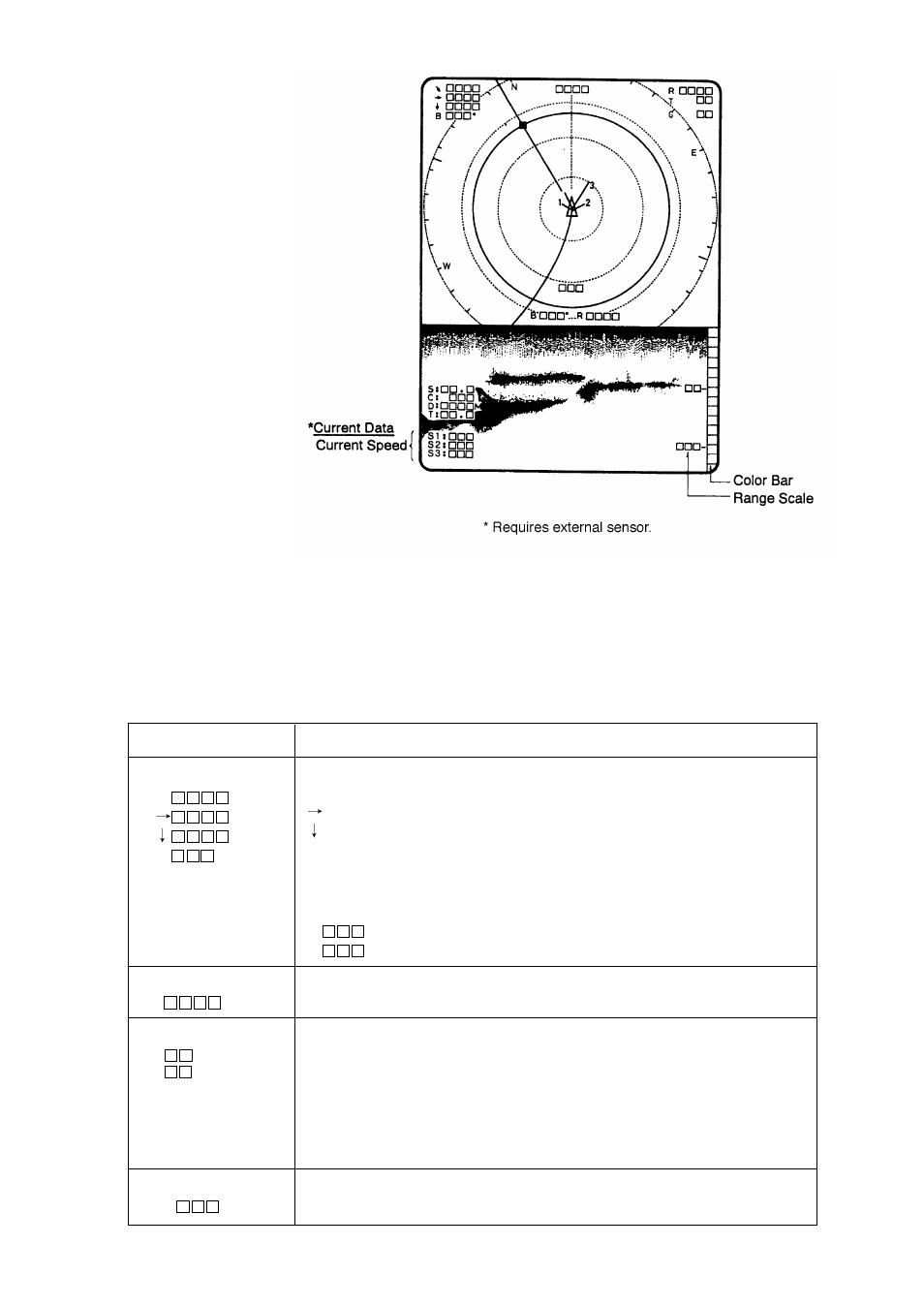 Permanently displayed marks and data | Furuno MODEL CSH-73 User Manual | Page 31 / 102
