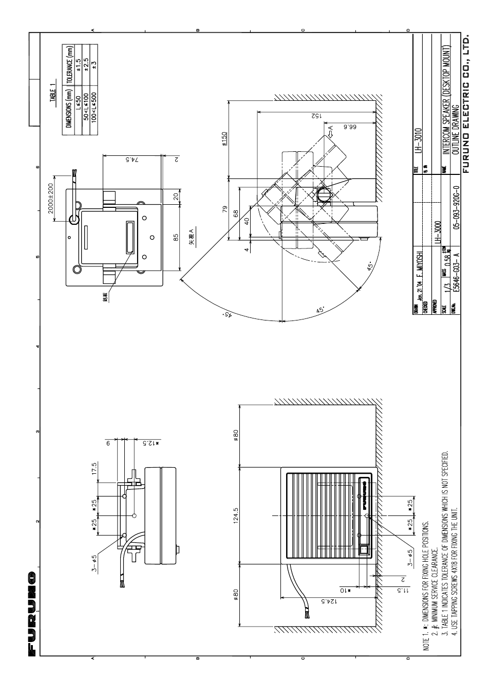 Furuno LH-3000 User Manual | Page 34 / 38