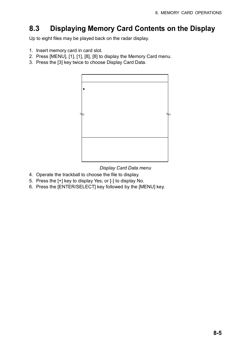 Furuno RP180 User Manual | Page 54 / 100