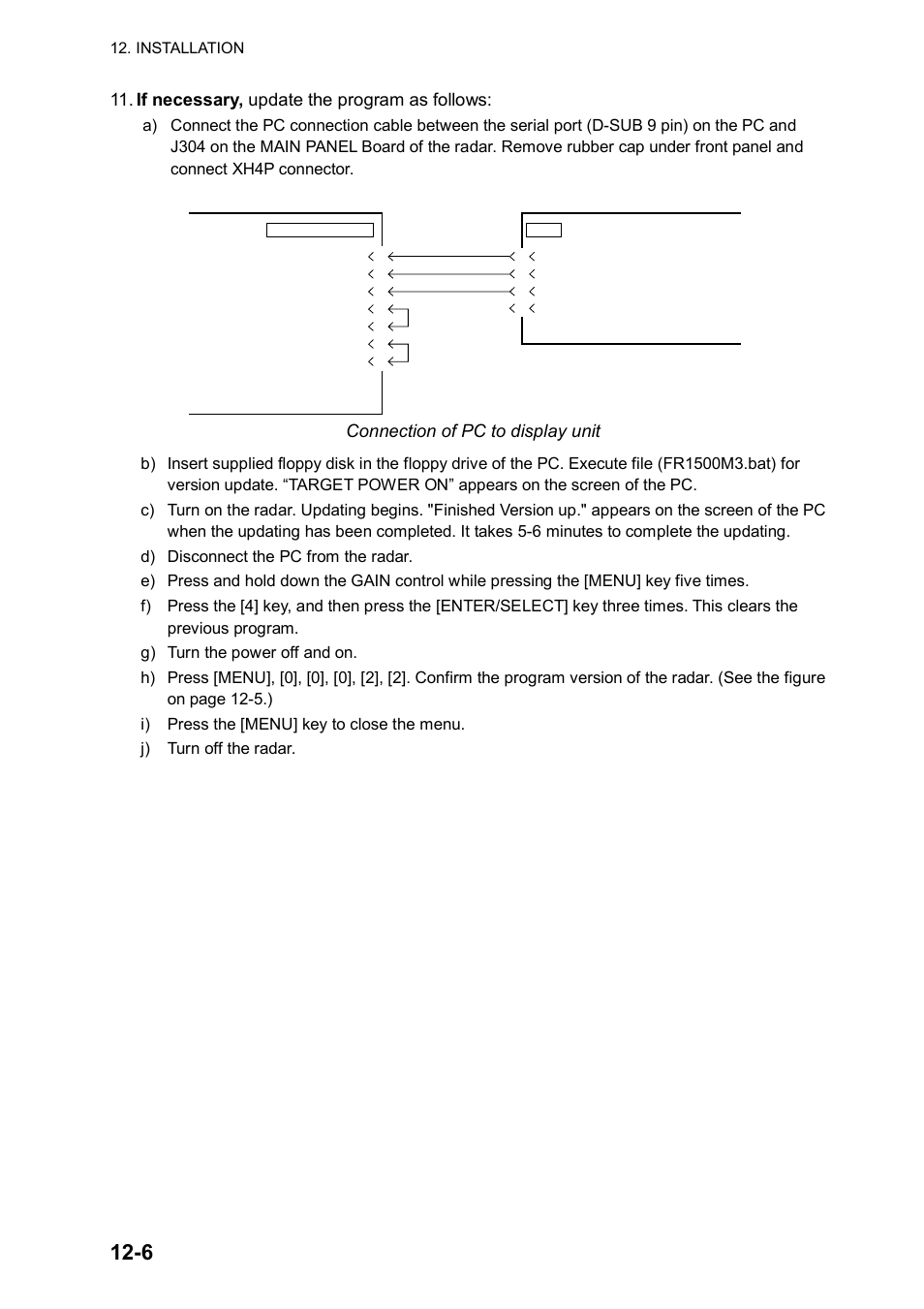 Furuno RP180 User Manual | Page 87 / 100