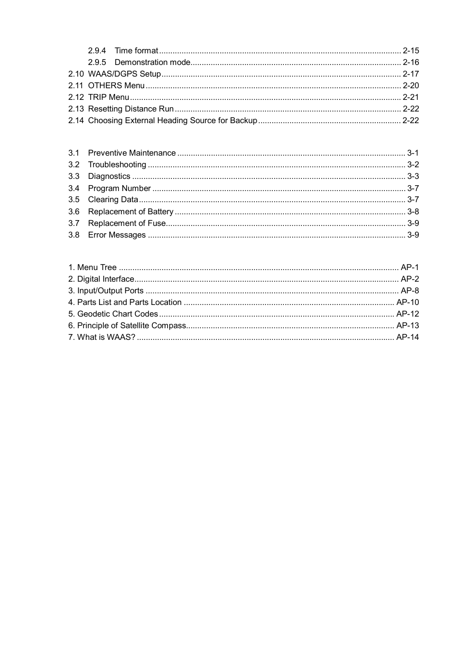 Furuno SC-110 User Manual | Page 5 / 93