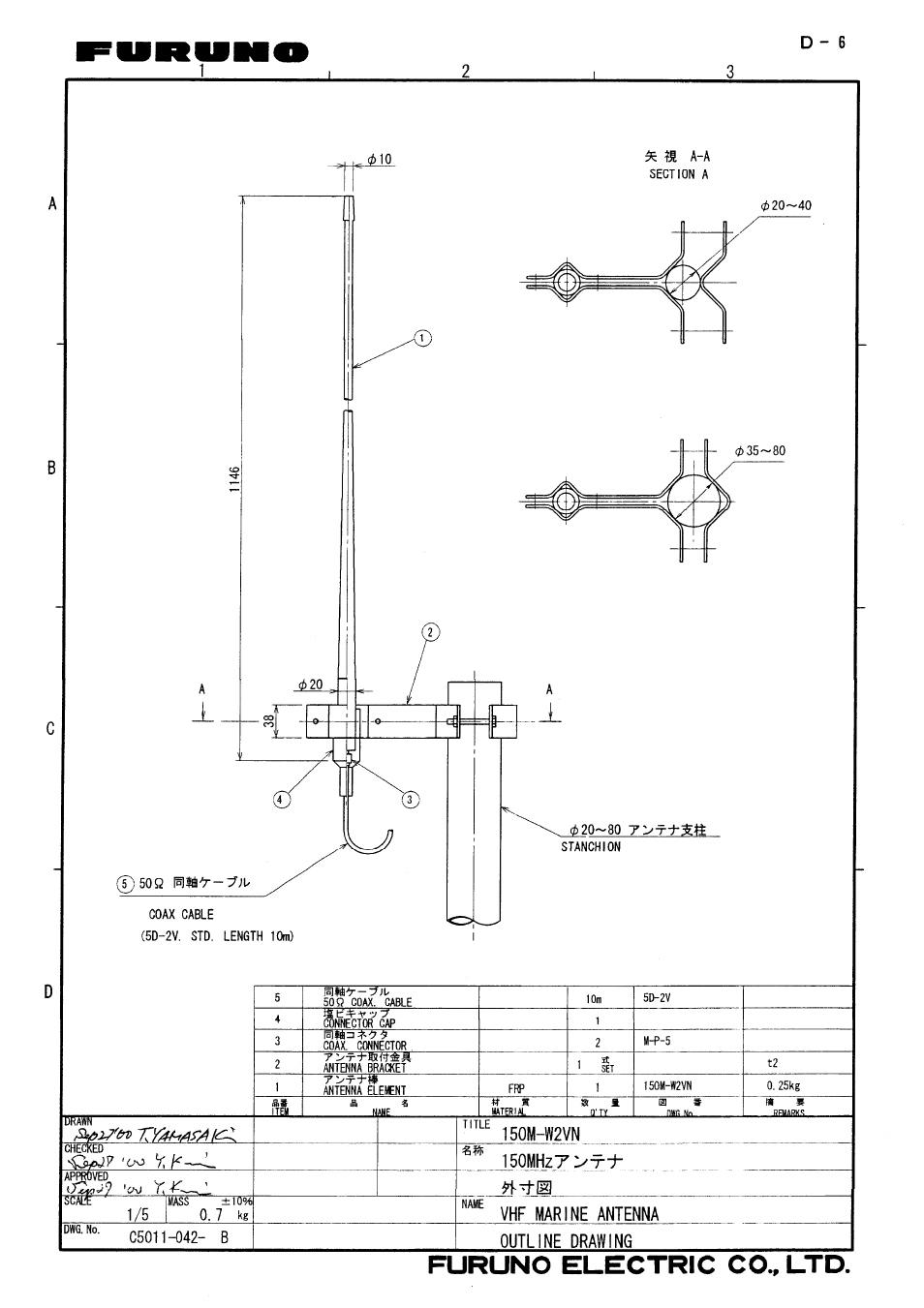 Furuno FM-8500 User Manual | Page 38 / 46