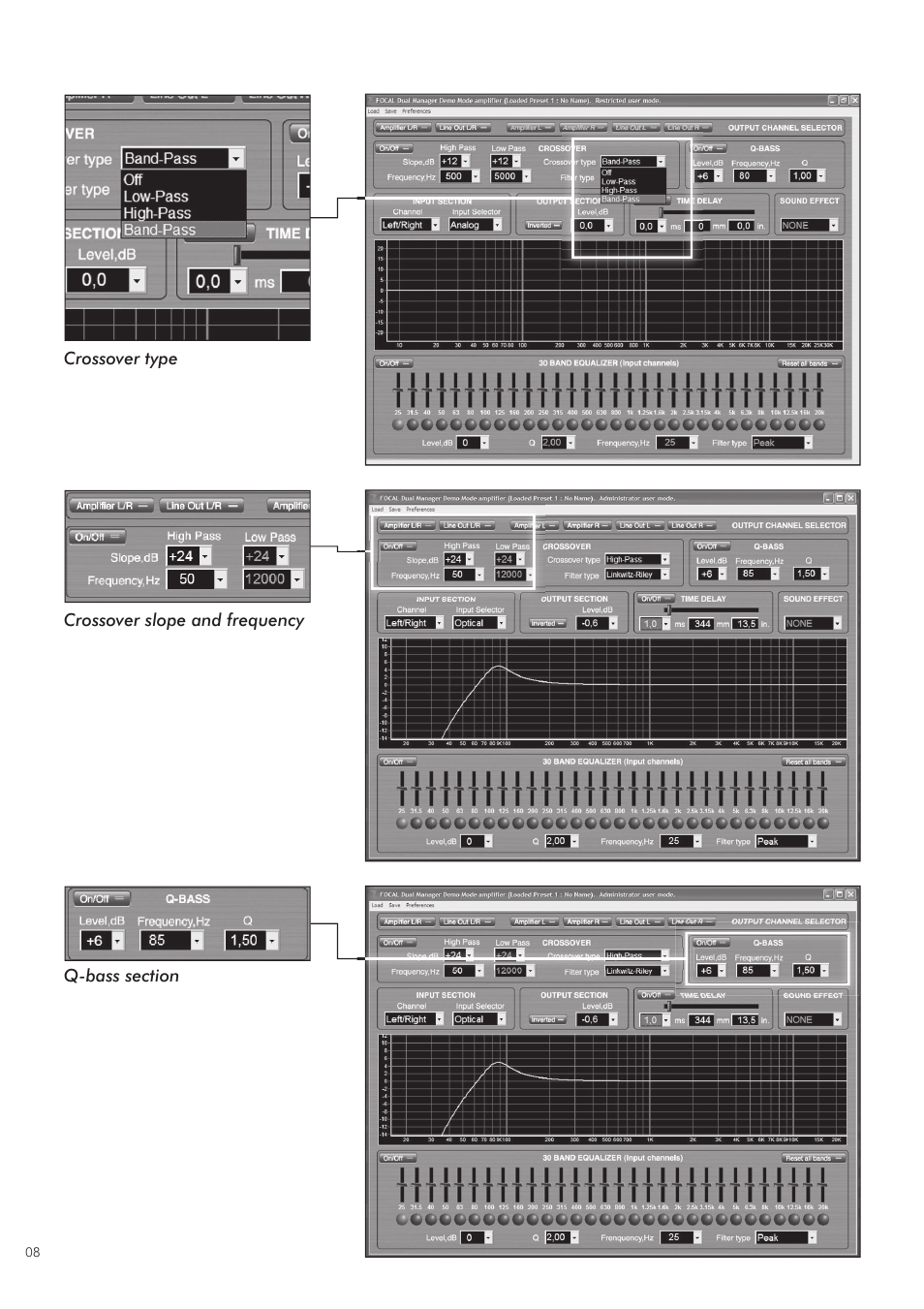Focal DUAL MANAGER User Manual | Page 8 / 17
