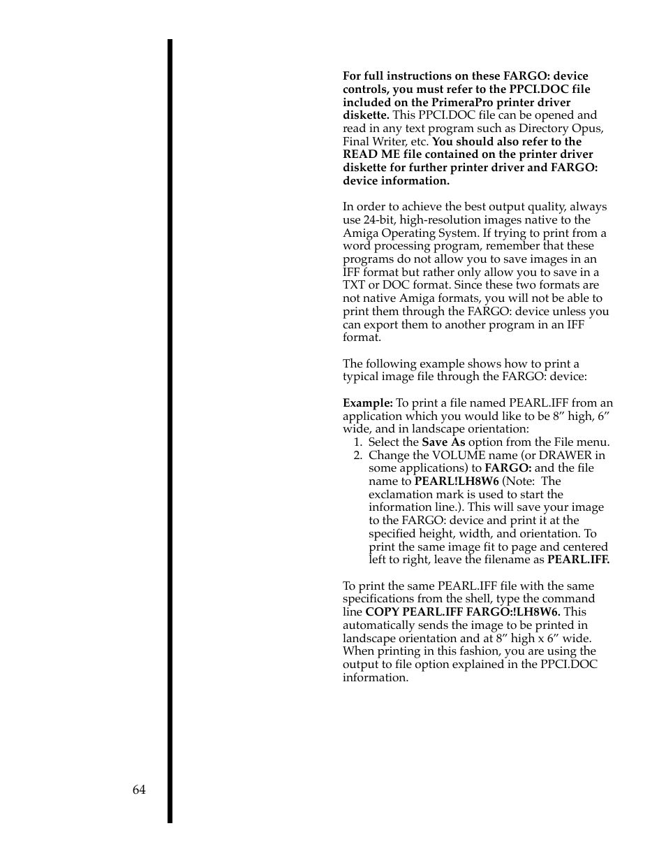 FARGO electronic 76503 User Manual | Page 66 / 95