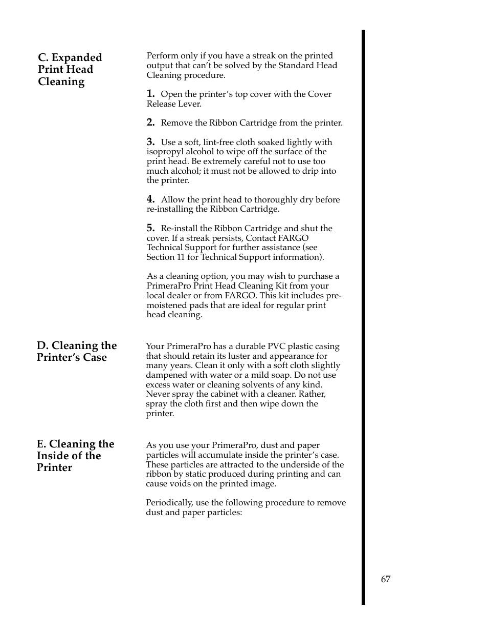 FARGO electronic 76503 User Manual | Page 69 / 95