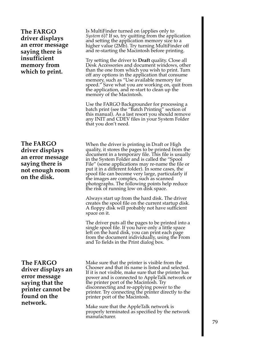 FARGO electronic 76503 User Manual | Page 81 / 95