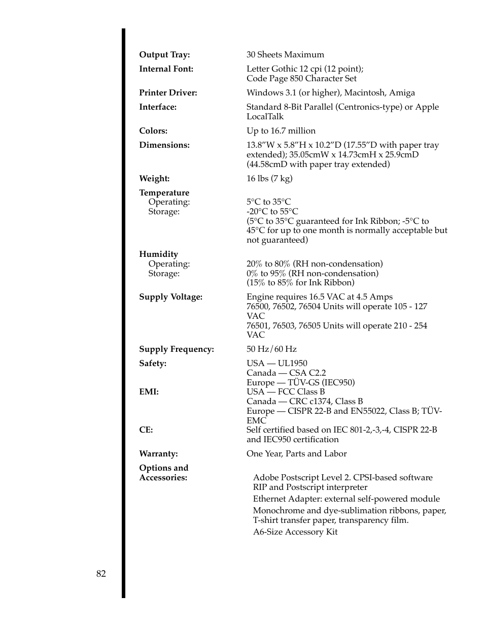 FARGO electronic 76503 User Manual | Page 84 / 95
