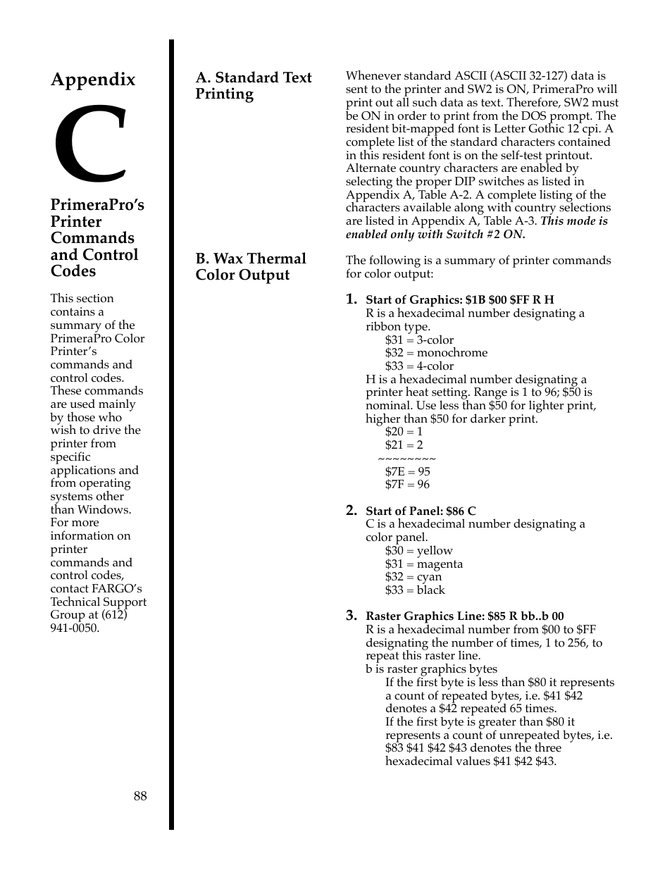 FARGO electronic 76503 User Manual | Page 90 / 95
