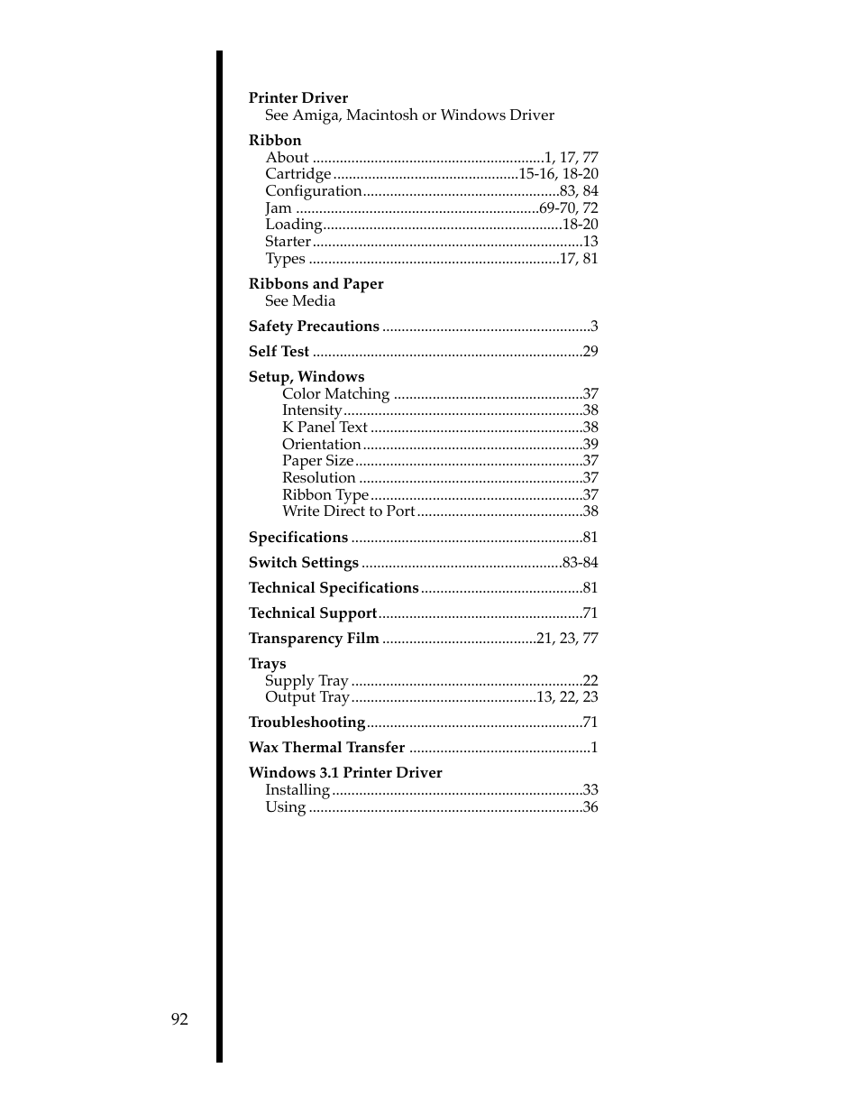 FARGO electronic 76503 User Manual | Page 94 / 95