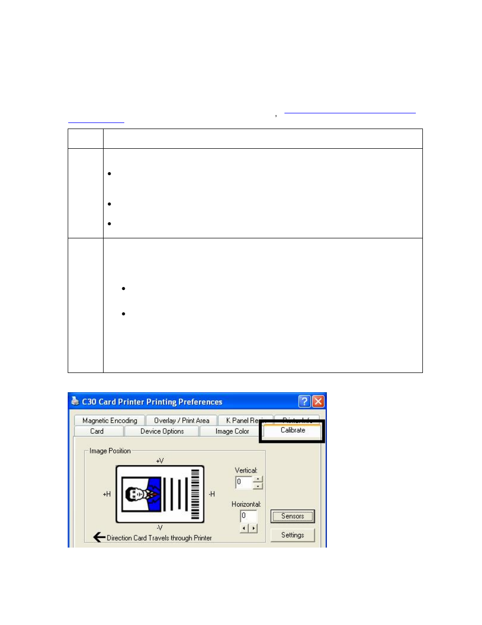 Resolving the image placement problems -48, Resolving the image placement problems | FARGO electronic C30 User Manual | Page 101 / 298