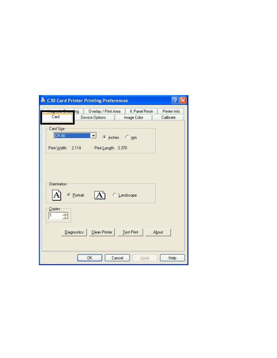 C30 print driver options, C30 print driver options -5, Reviewing c30 printer drivers -5 | Reviewing c30 printer drivers | FARGO electronic C30 User Manual | Page 112 / 298