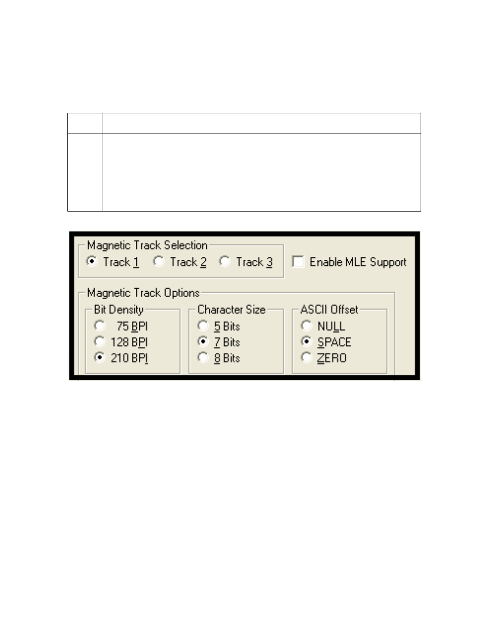 Using the character size radio buttons -42, Using the character size radio buttons | FARGO electronic C30 User Manual | Page 149 / 298
