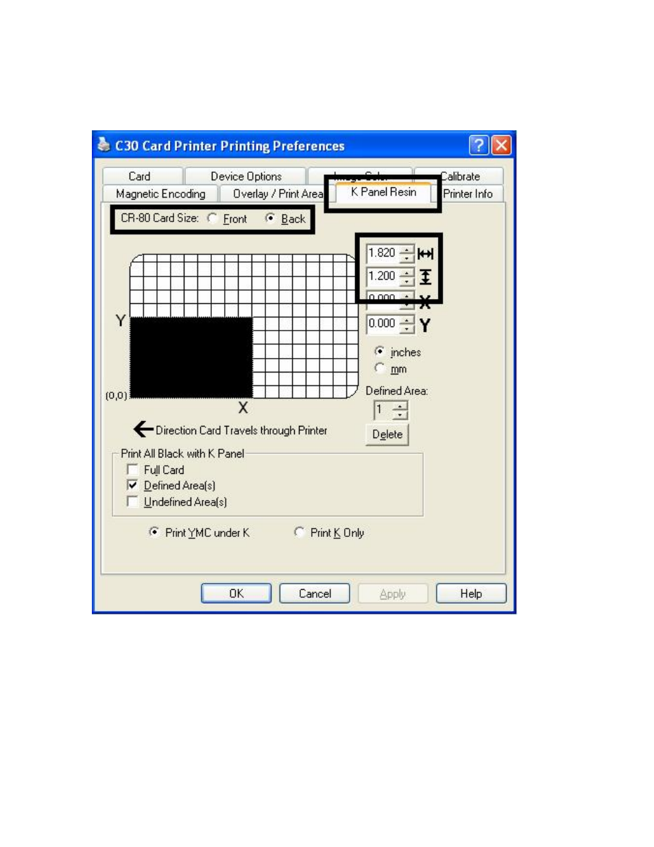 FARGO electronic C30 User Manual | Page 191 / 298