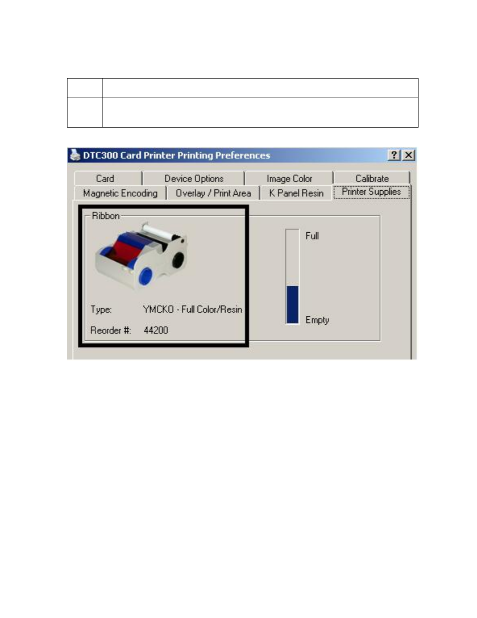 Reviewing the ribbon information -90, Reviewing the ribbon information | FARGO electronic C30 User Manual | Page 197 / 298