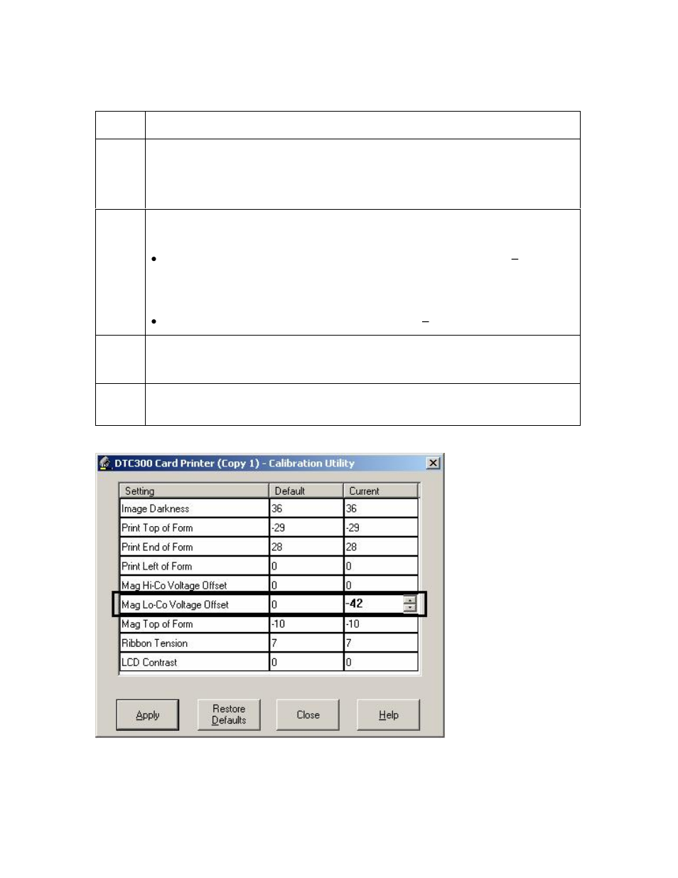 Adjusting the lo-co voltage offset -99, Adjusting the lo-co voltage offset | FARGO electronic C30 User Manual | Page 206 / 298
