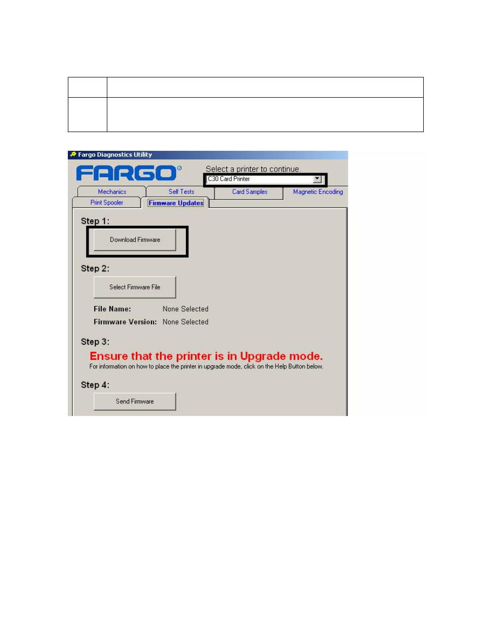 FARGO electronic C30 User Manual | Page 254 / 298