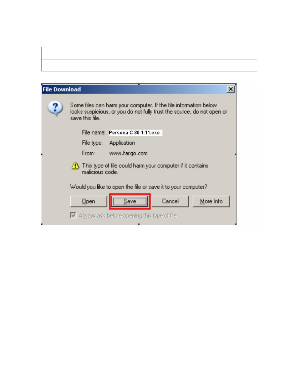 FARGO electronic C30 User Manual | Page 258 / 298