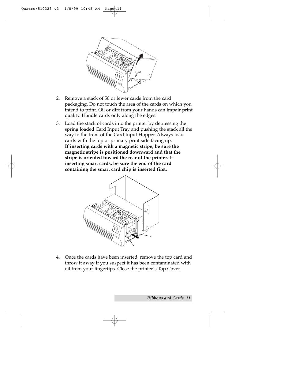 FARGO electronic Quatro ID Card Printer User Manual | Page 15 / 56