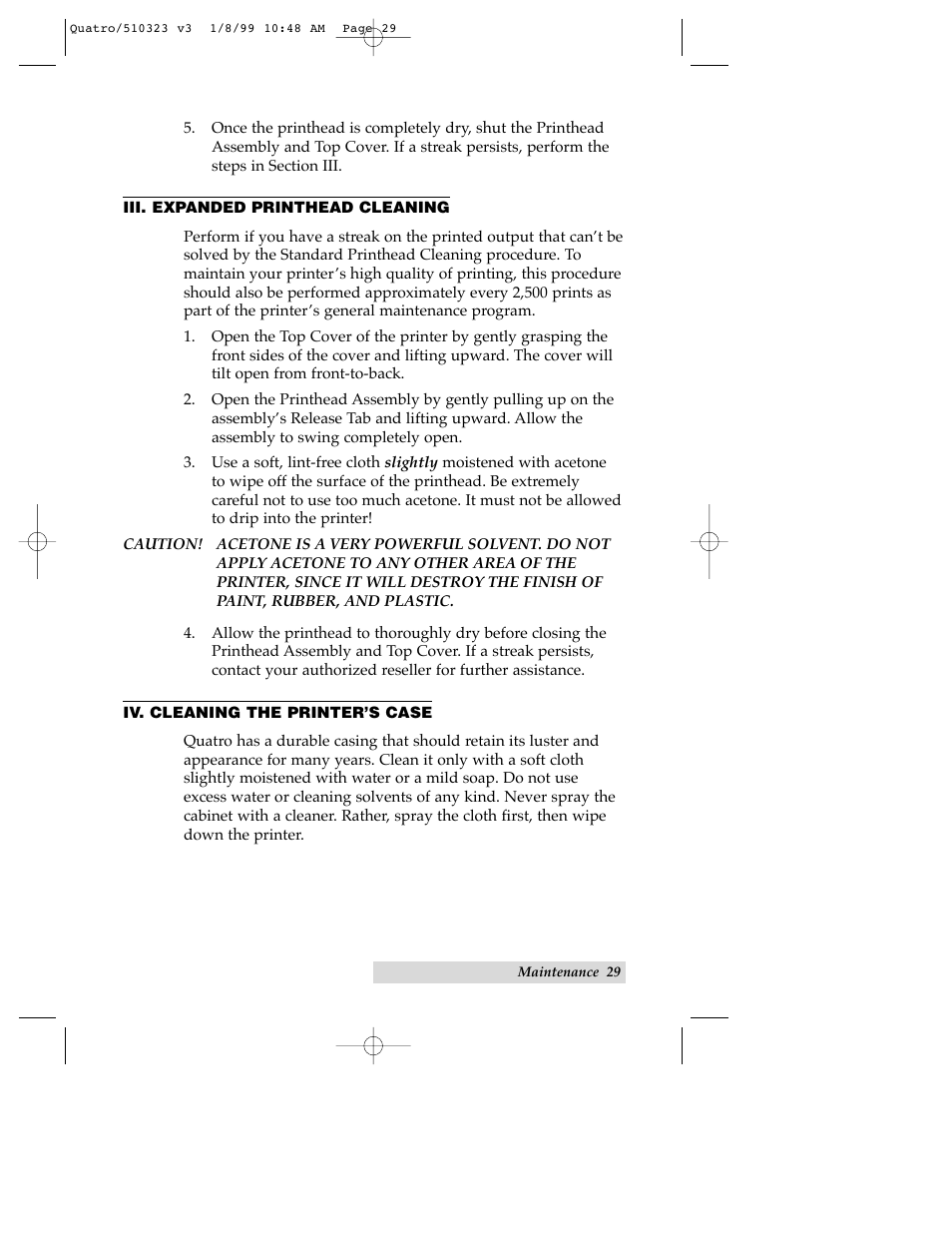 FARGO electronic Quatro ID Card Printer User Manual | Page 33 / 56