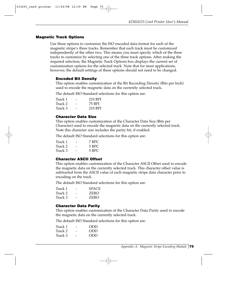 FARGO electronic Card Printer User Manual | Page 80 / 96