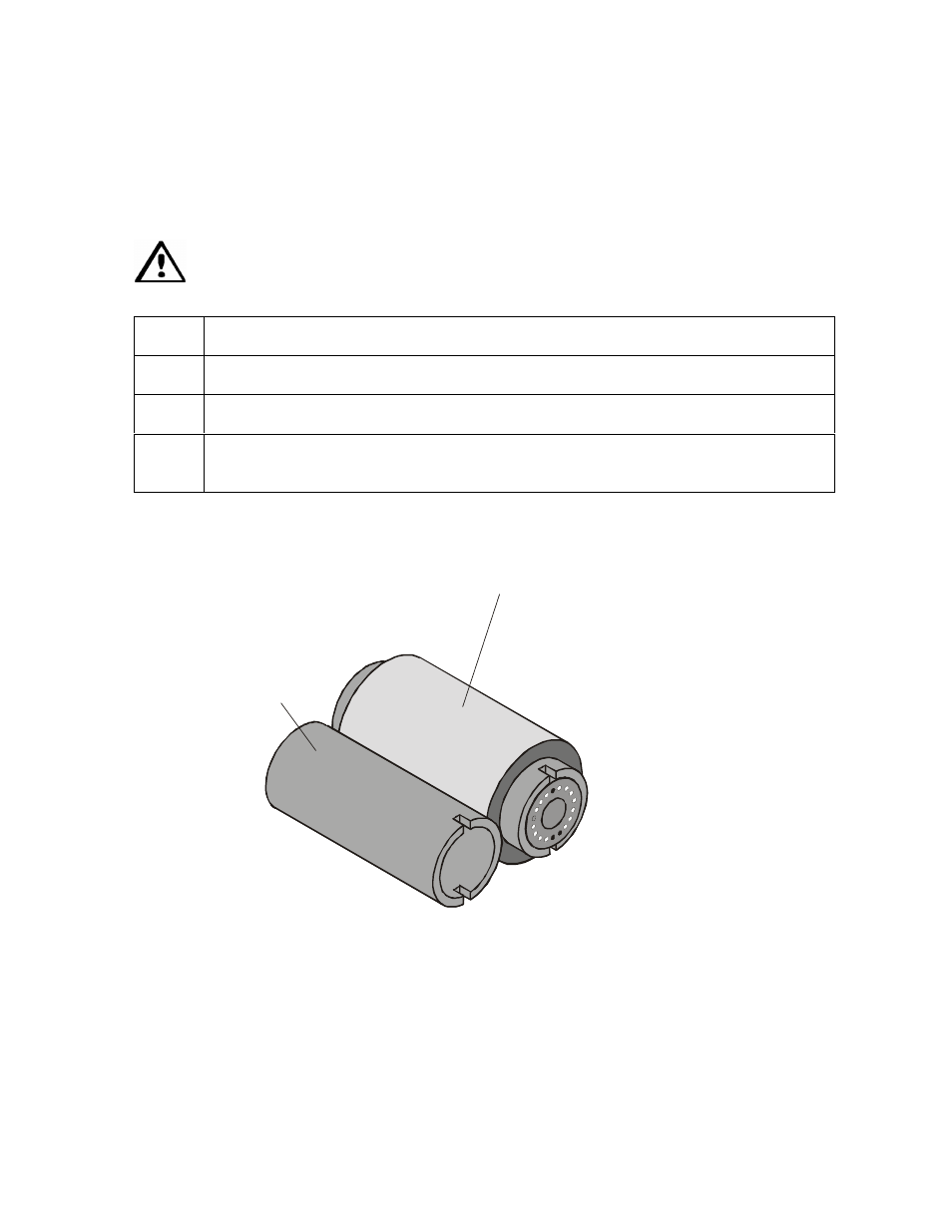 Loading the overlaminate, Supply roll take-up roll | FARGO electronic DTC500 User Manual | Page 134 / 345