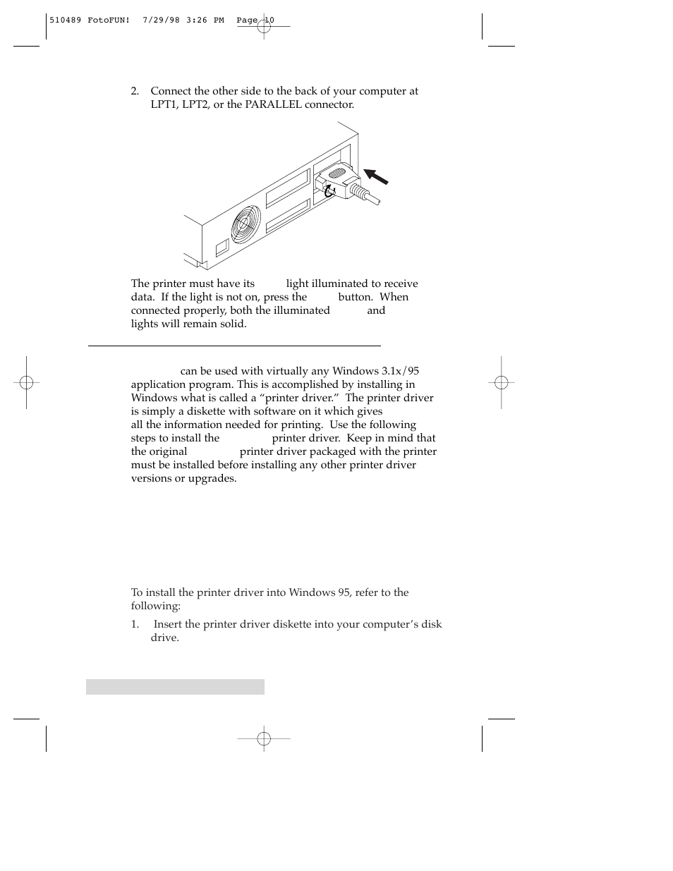 FARGO electronic FOTO 970627-510489-(04) User Manual | Page 12 / 40